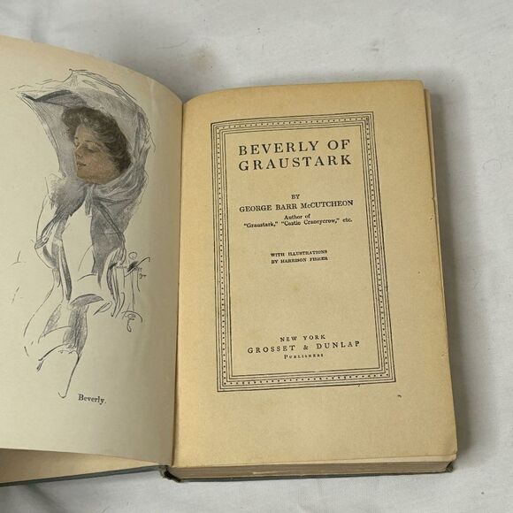 Beverly of Graustark, George Barr McCutcheon, 1904 HARRISON FISHER Illus. HC - Picture 7 of 11